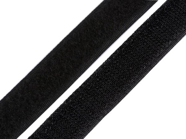 Suchý zip háček + plyš šíře 20 mm PES