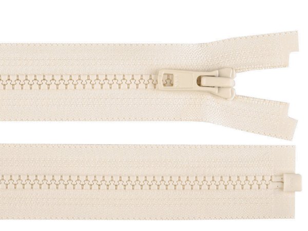 Kostěný zip YKK No 5 délka 90 cm bundový