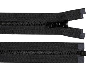 Kostěný zip YKK No 5 délka 60 cm bundový