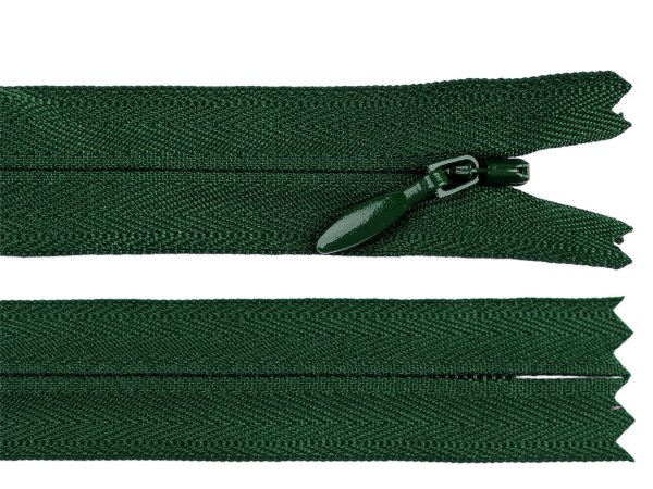 Spirálový zip skrytý YKK No 4 délka 50 cm