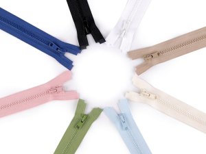 Kostěný zip YKK No 3 délka 50 cm