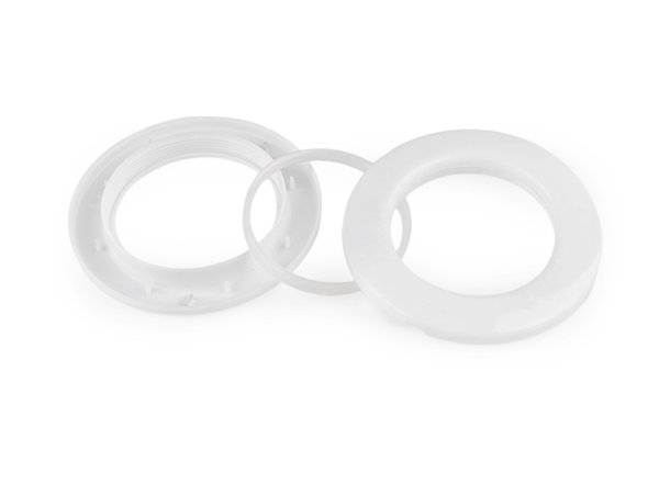 Průchodka zacvakávací vnitřní Ø42 mm / na záclony a závěsy