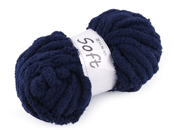 Pletací příze žinylková Soft 250 g