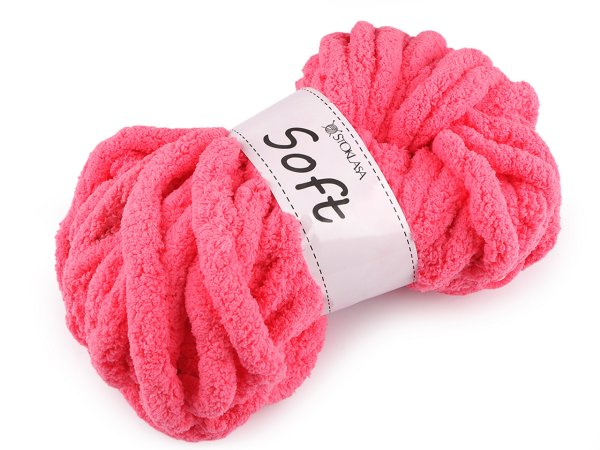 Pletací příze žinylková Soft 250 g