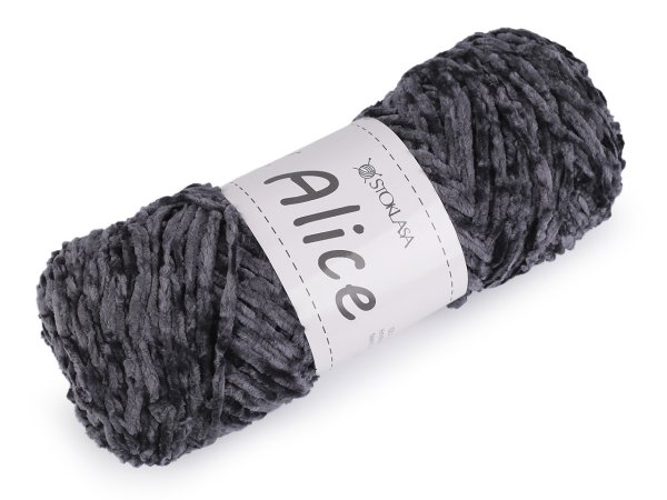 Pletací žinylková příze Alice 100 g