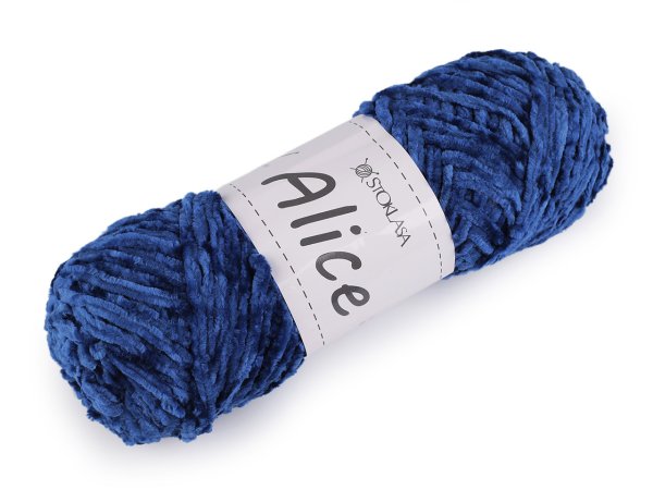 Pletací žinylková příze Alice 100 g