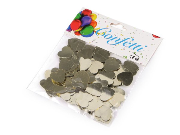 Konfety srdce - na párty, svatbu, oslavu