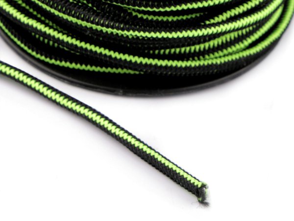 Kulatá pruženka Ø2,5 mm připomínající zip