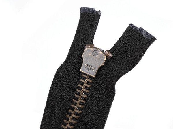 Staromosazný zip YKK No 5 délka 60 cm bundový