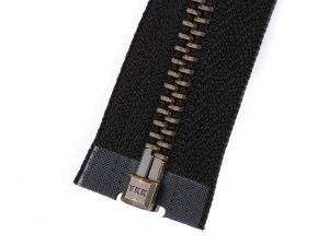 Staromosazný zip YKK No 5 délka 60 cm bundový