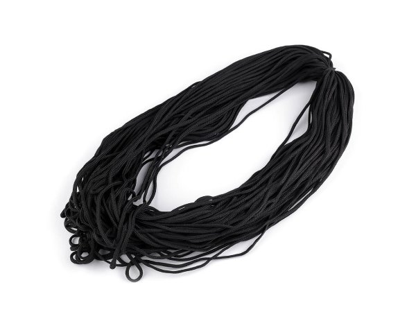 Oděvní šňůra PES Ø4 mm