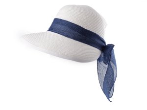 Dámský letní klobouk / slamák s mašlí