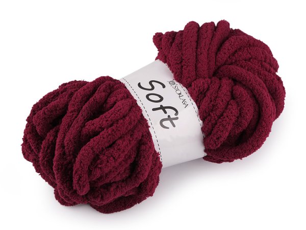 Pletací příze žinylková Soft 250 g