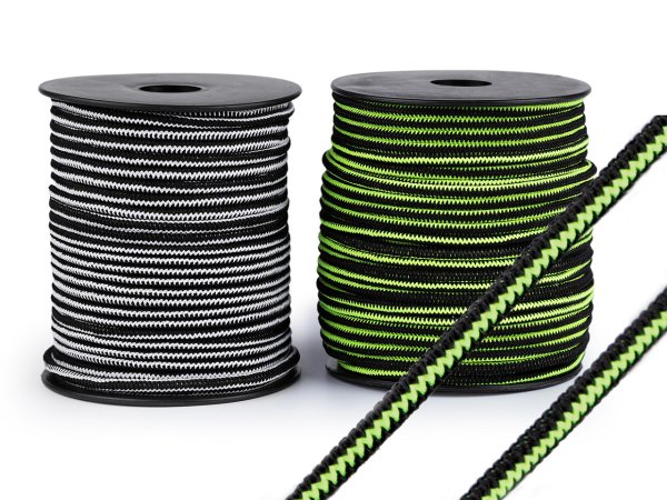 Kulatá pruženka Ø2,5 mm připomínající zip
