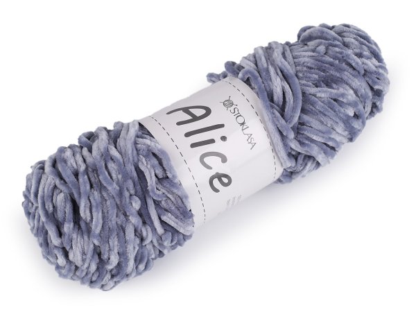 Pletací žinylková příze Alice 100 g