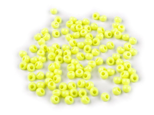 Plastové korálky kapky, imitace rokajlu 4,7x5,3 mm