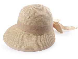 Dámský letní klobouk / slamák s mašlí