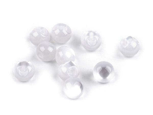 Perla k našití / knoflík kočičí oko Ø10 mm