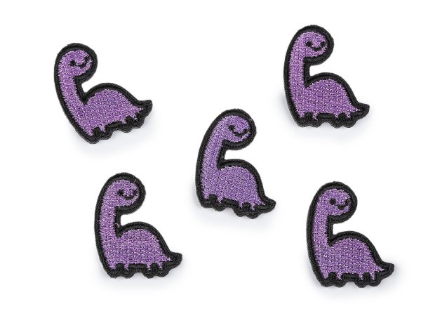 Nažehlovačka medvídek, dinosaurus, jablko