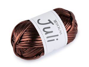 Pletací příze Juli metalická 100 g