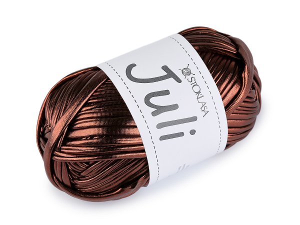 Pletací příze Juli metalická 100 g