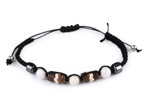 Náramek shamballa unisex