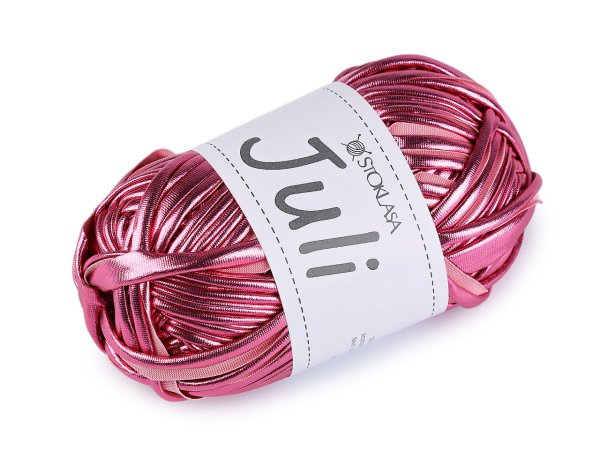 Pletací příze Juli metalická 100 g