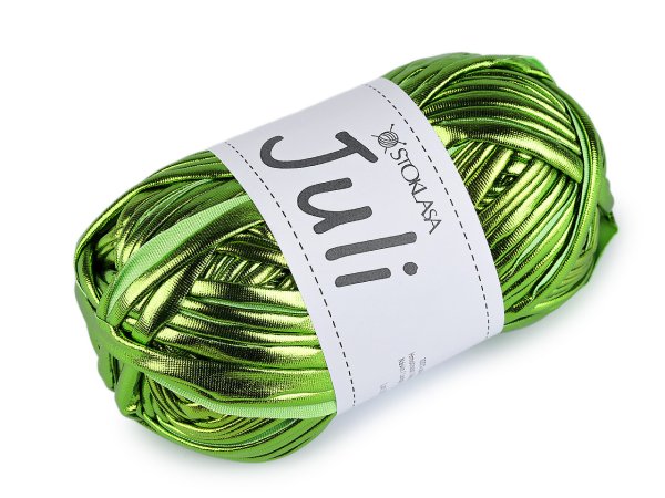 Pletací příze Juli metalická 100 g