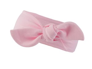 Bavlněná čelenka pro miminko - uzel