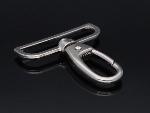 Karabina kovová otočná průvlek 50 mm BREX