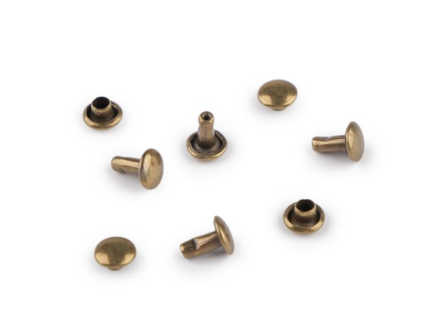 Duté nýty Ø6 mm oboustranné