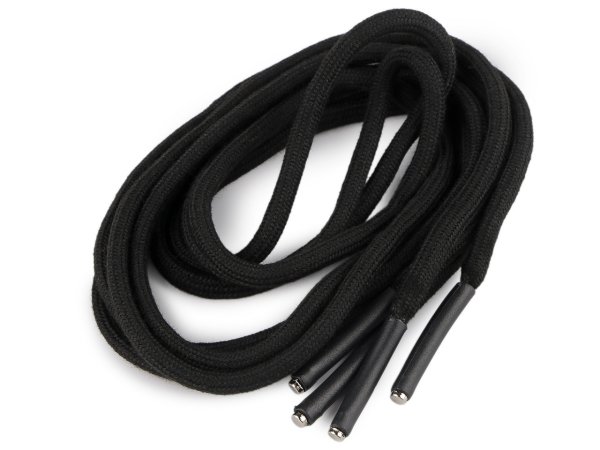 Oděvní šňůra s koncovkami do kapucí délka 120; 140 cm