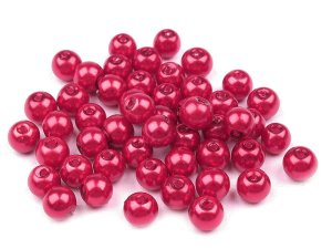 Skleněné voskové perly Ø6 mm