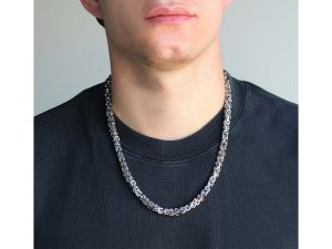 Pánský řetízek / řetěz z nerezové oceli silnější