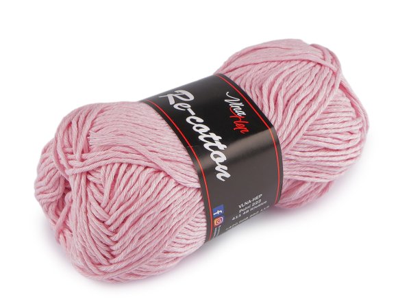 Bavlněná pletací příze Re-Cotton 50 g