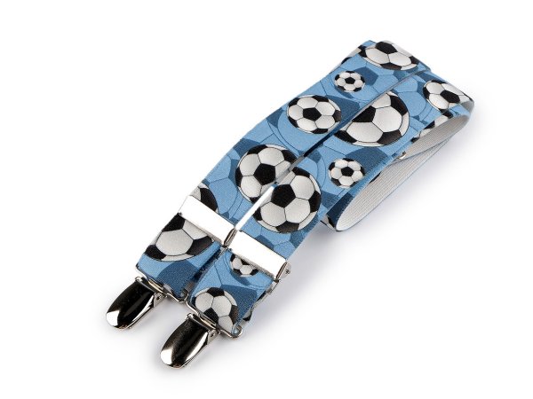 Dětské šle srdce, fotbal, auto, hvězda, formule, smajlík, motýl