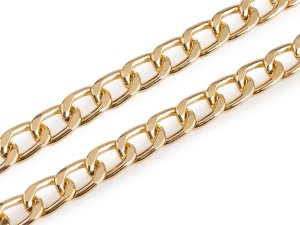 Řetěz plochý lehký šíře 13 mm, metráž