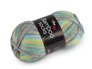 Pletací příze Bamboo Socks / ponožkovka 100 g