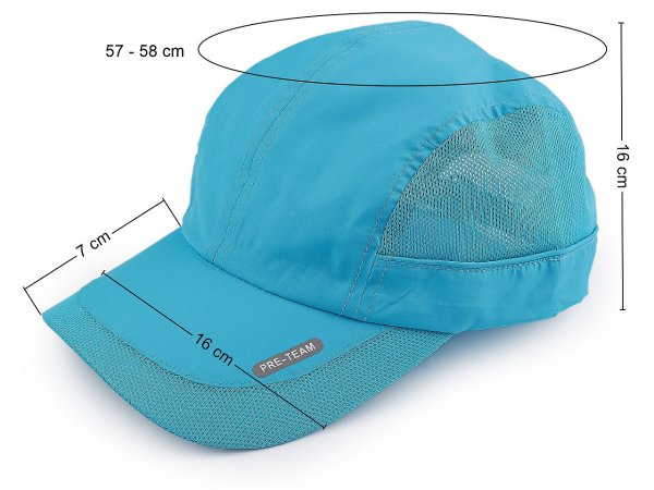 Letní kšiltovka unisex rychleschnoucí
