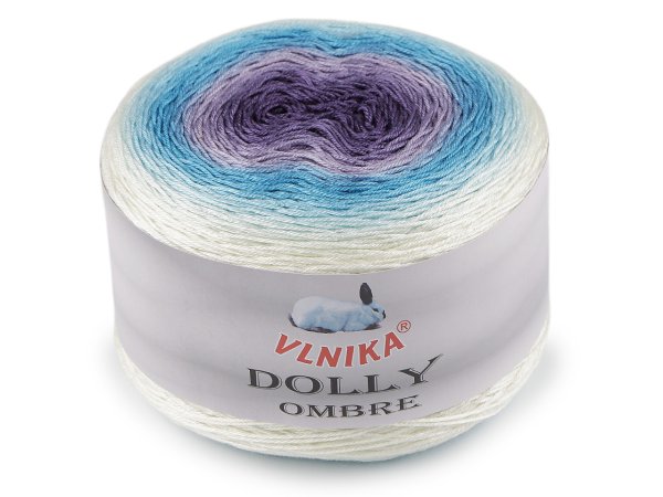Pletací příze Dolly Ombre 250 g