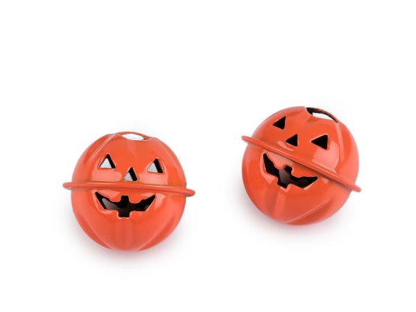 Rolnička dýně halloween Ø24 mm