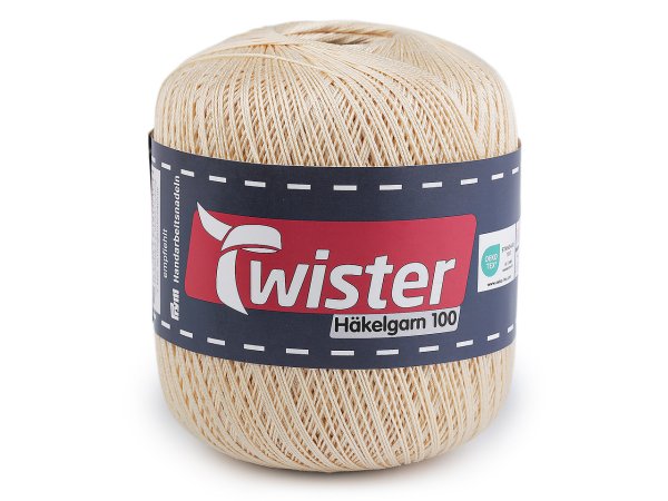 Bavlněná příze háčkovací Häkelgarn 100 g