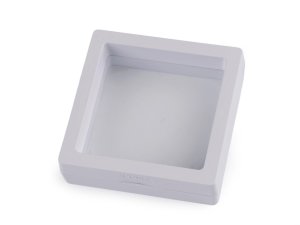 Rámeček / krabička s průhlednou fólií k originálnímu dárkovému balení 7x7 cm
