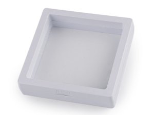 Rámeček / krabička s průhlednou fólií k originálnímu dárkovému balení 9x9 cm