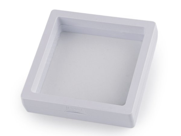 Rámeček / krabička s průhlednou fólií k originálnímu dárkovému balení 9x9 cm