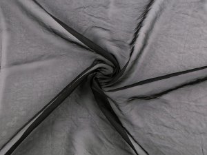 Organza dekorační / oděvní matná, krešovaná