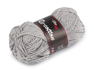 Bavlněná pletací příze Re-Cotton 50 g