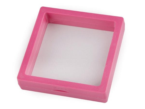 Rámeček / krabička s průhlednou fólií k originálnímu dárkovému balení 9x9 cm