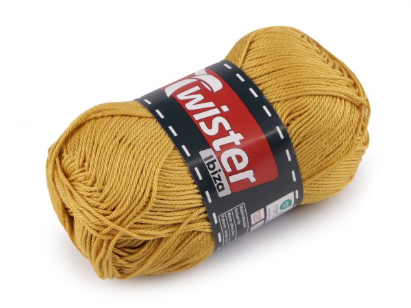 Bavlněná pletací příze Twister Ibiza 50 g