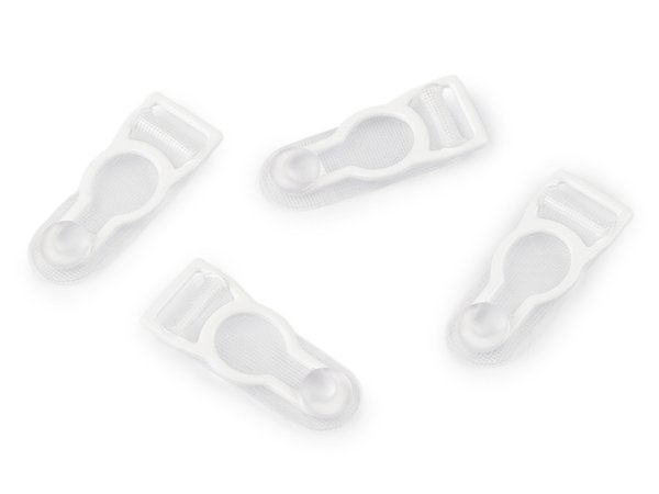 Velvety kovové - podvazkové zápínání šíře 10 mm